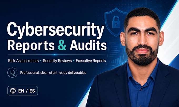 create a professional cybersecurity report, risk assessment or security audit