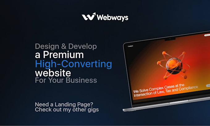 design and develop a premium high converting wordpress website