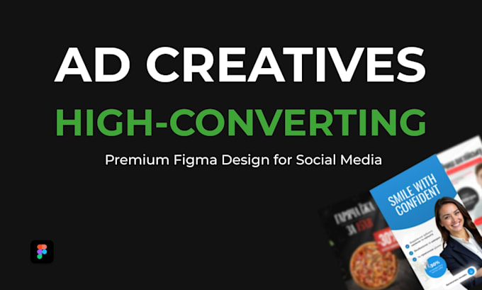 design high converting ad creatives for social media ads