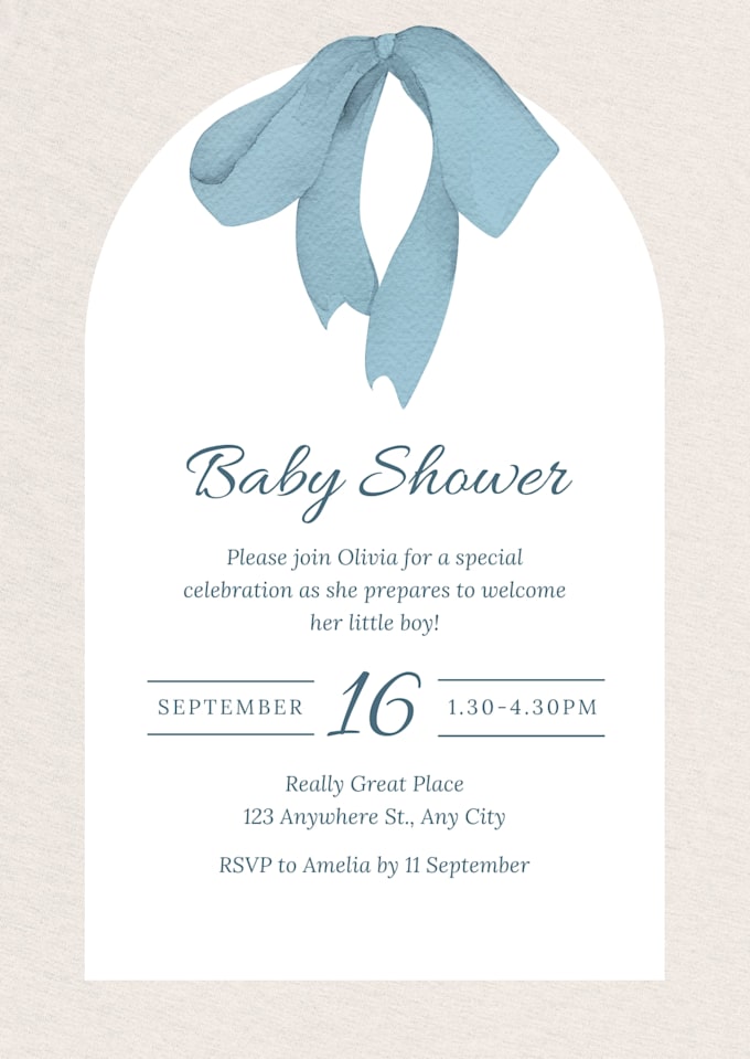 design elegant and editable invitation cards for any event