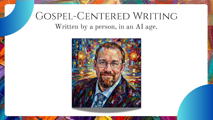 write a gospel centered devotional, bible study, or christian article