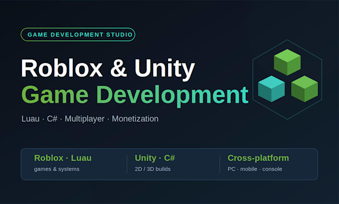 develop a roblox game and script systems in lua