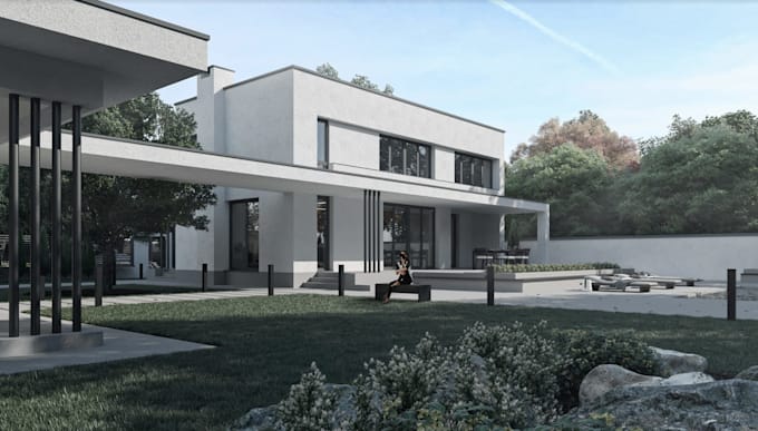 generate of detail floor plan section elevation bim model from point cloud scan