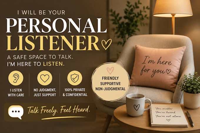 listen and make you feel heard
