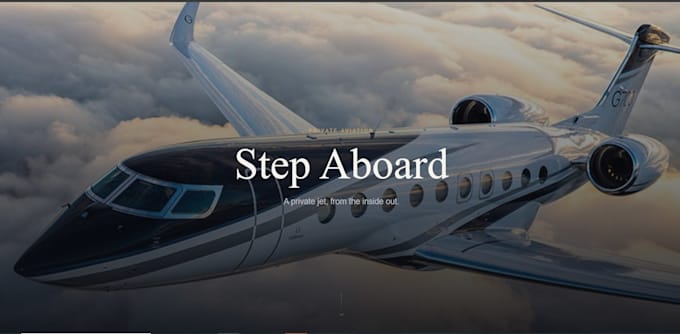 build a cinematic next js website with scroll animations