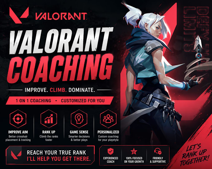 be your valorant coach for ranked climbing and aim training