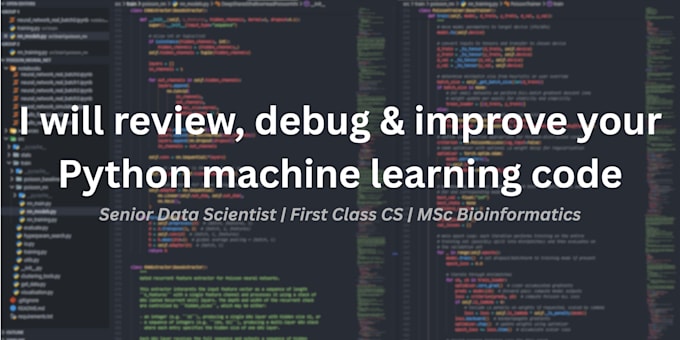 review, debug, and improve your python machine learning code
