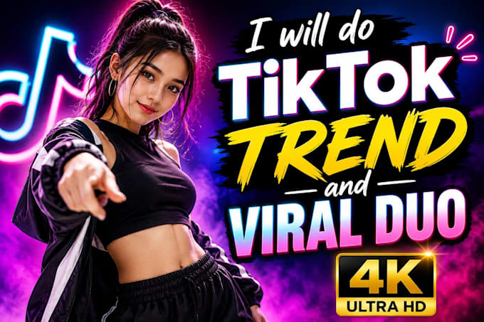 create a catchy tik tok dance video for your music