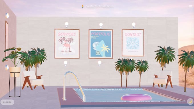 build an interactive 3d website experience