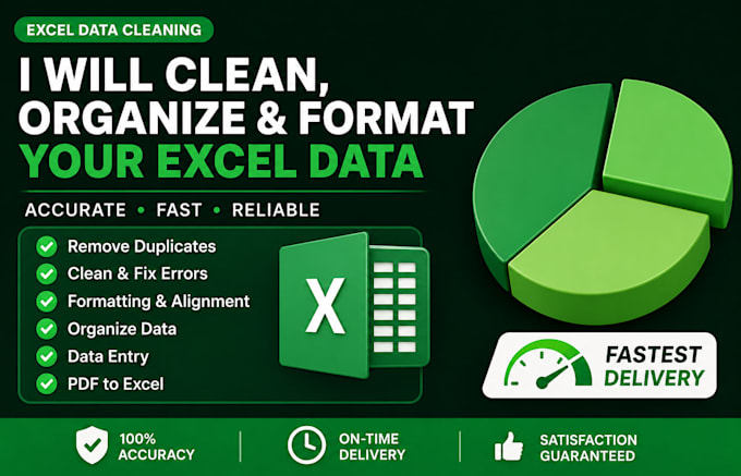 clean, organize, and format your microsoft excel data