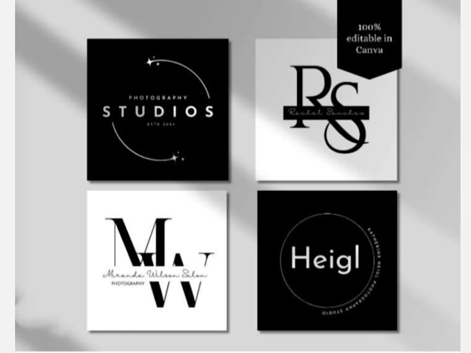 do the modern and luxury logo design and reels as perfesnoly