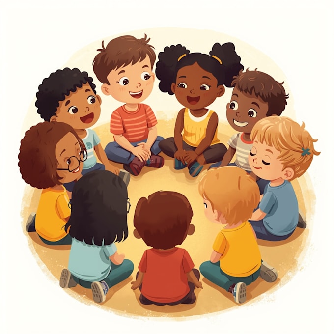 host a virtual circle time session for toddlers