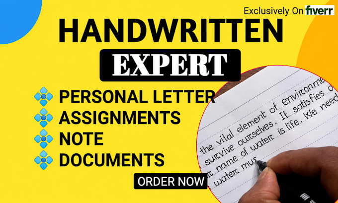 write beautiful handwritten notes