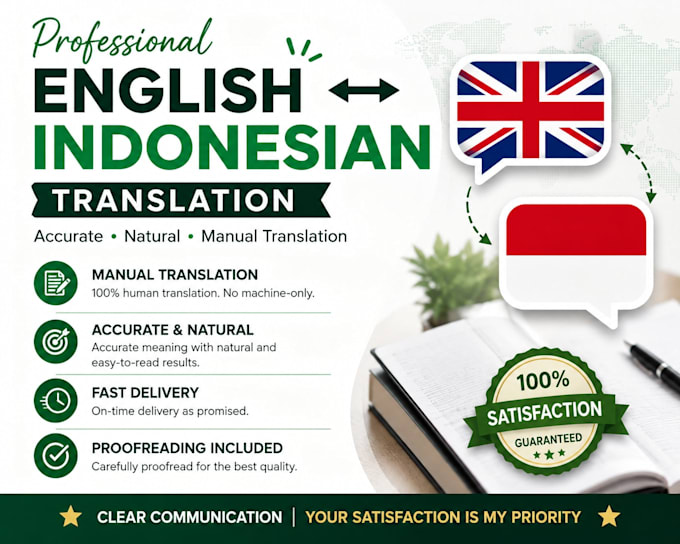 translate english to indonesia manually