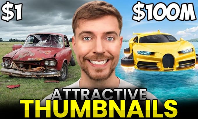 attractive and eye catching thumbnails