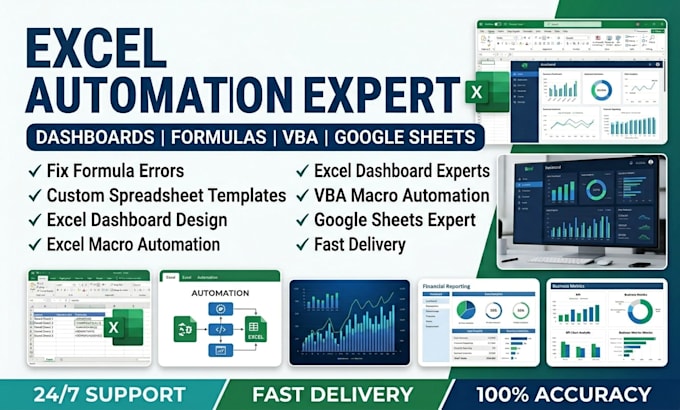 be your excel automation expert