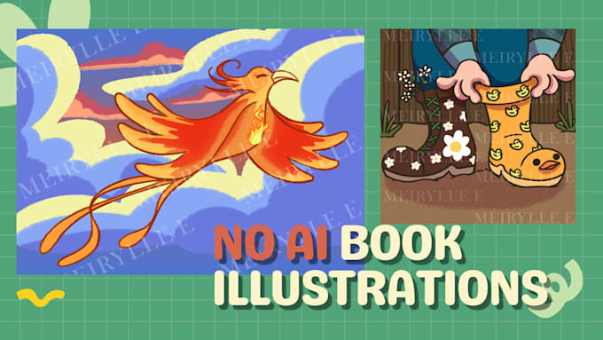 draw illustrations for childrens book