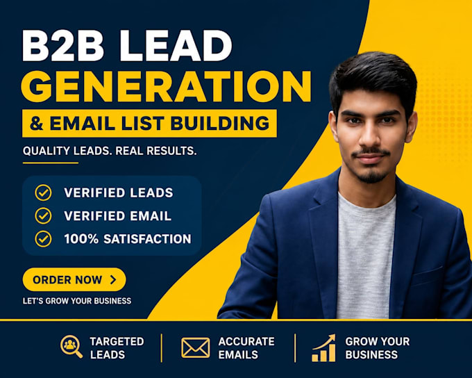 provide targeted b2b lead generation and high quality list