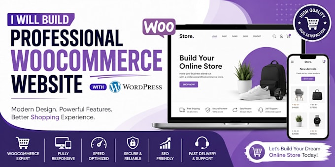 build a mobile modern responsive wordpress woocommerce store