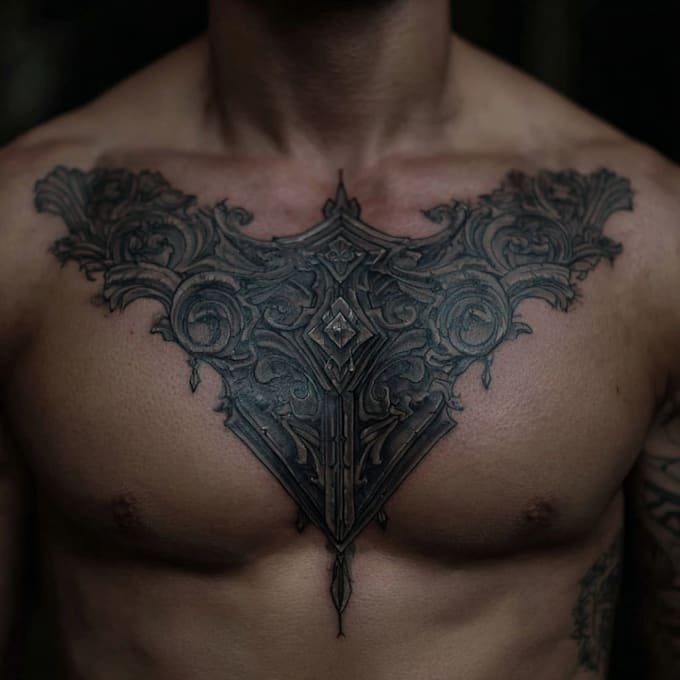 create minimalist line art tattoo with my style