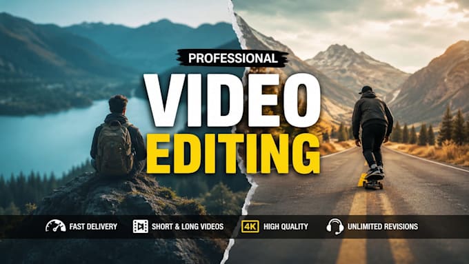 professionally edit your long video or short video