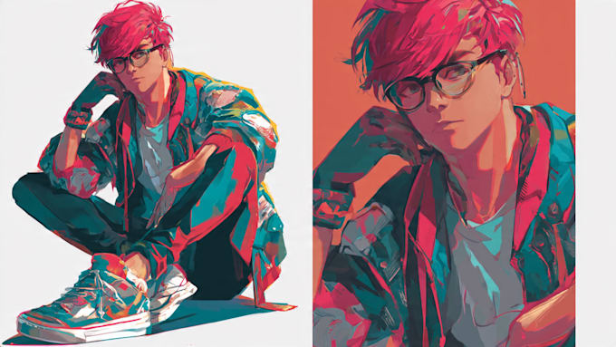 draw you an anime portrait or icon
