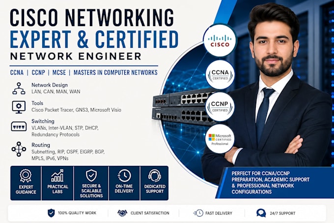 do cisco packet tracer, ccna, ccnp network configuration