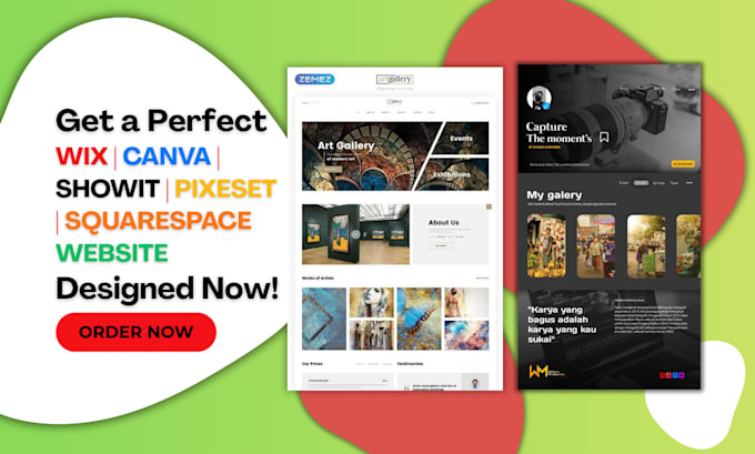 convert canva to wix website create pixieset showit website, edit squarespace