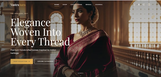 build a modern responsive ecommerce website