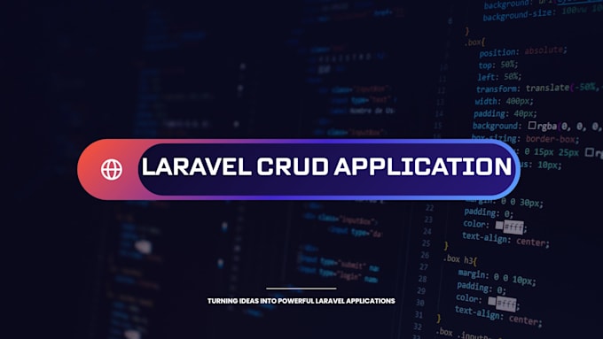 build laravel crud application