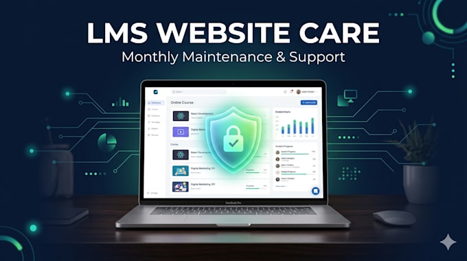 do monthly learnpress and eduma lms website maintenance and support
