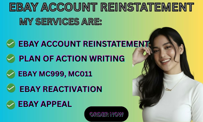 reinstate your ebay account and fix ebay suspension issues