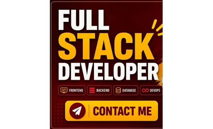build a modern custom website as your full stack web developer