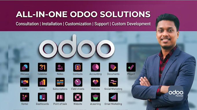 customize, develop, and implement odoo erp modules for your business needs