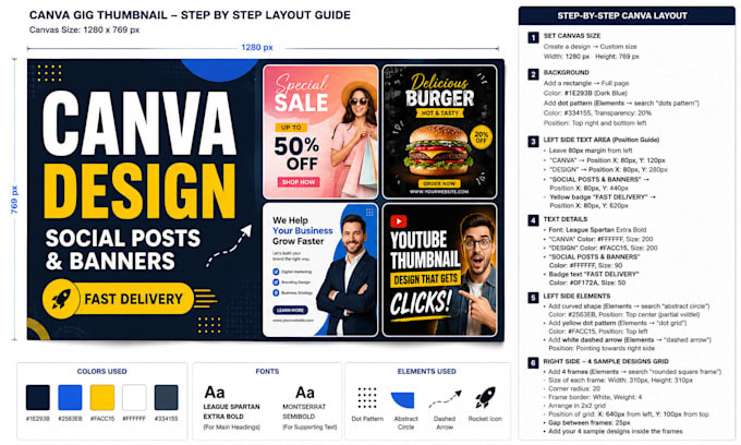 create professional canva designs for your business