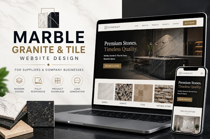 design marble supplier website granite and tile company website