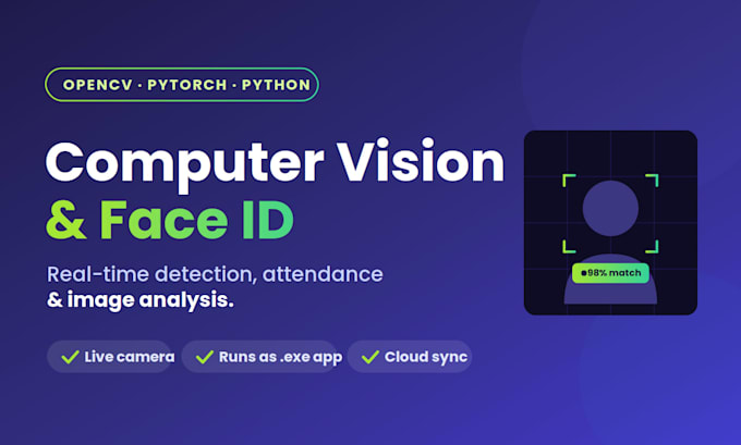 build a face recognition or computer vision app