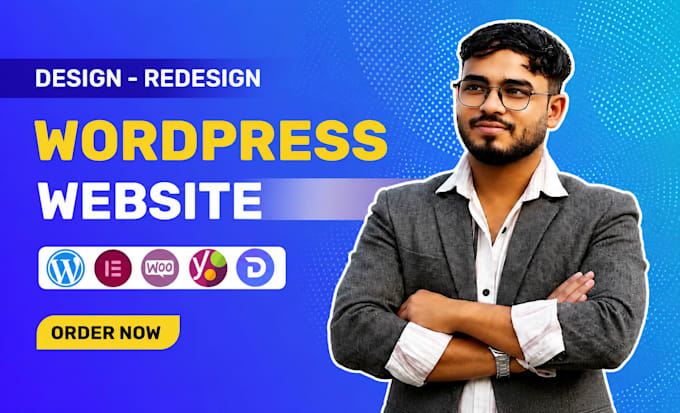 create a responsive and fully functional wordpress website