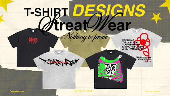create a tshirt design