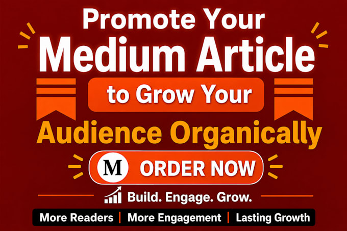 do organic medium article promotion, medium followers to boost engagement