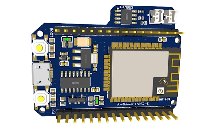 design esp32 stm32 pcb, iot embedded system, firmware and smart device circuits
