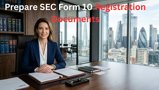 prepare sec form 10 registration documents