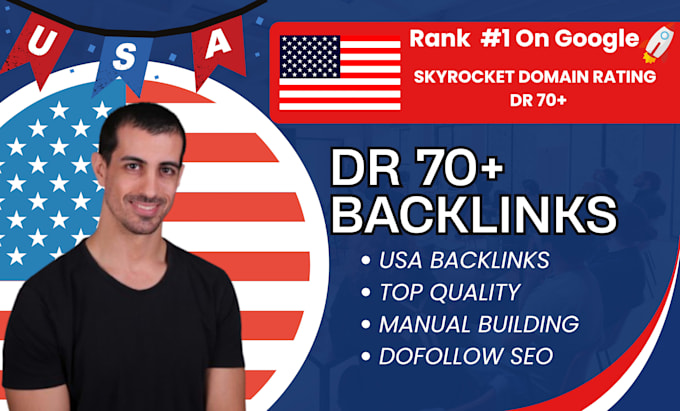 build USA high DR white hat backlinks