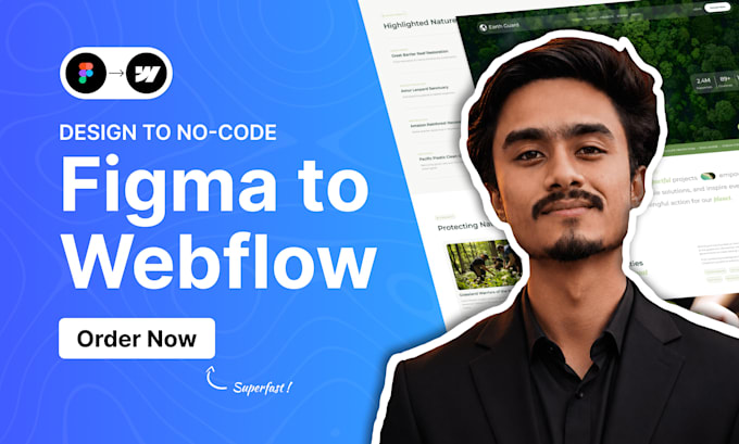 be your webflow developer for custom webflow cms website