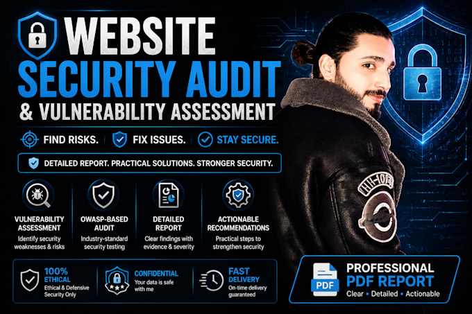 conduct a website security audit and vulnerability assessment
