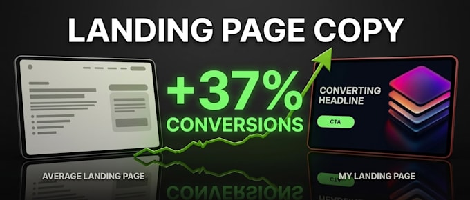 write high converting saas landing page copy