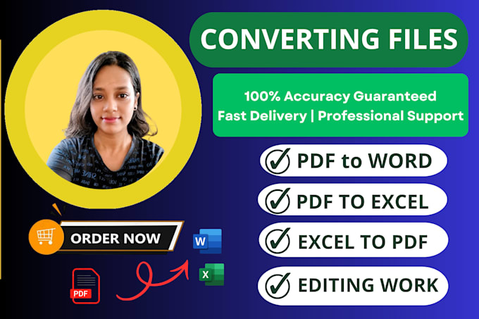 convert PDF to word, google docs and excel to PDF services