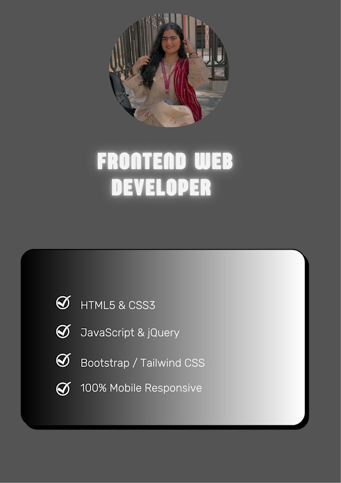 build a responsive frontend website using HTML, CSS, bootstrap, and javascript