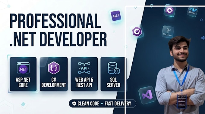 develop asp dot net core web application with sql server