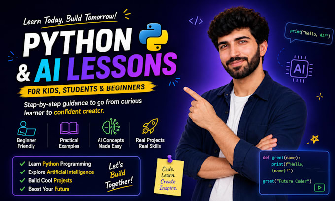 be your experienced python and ai tutor